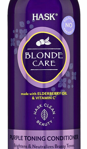 HASK Оттеночный кондиционер фиолетовый для светлых волос, 355 мл
