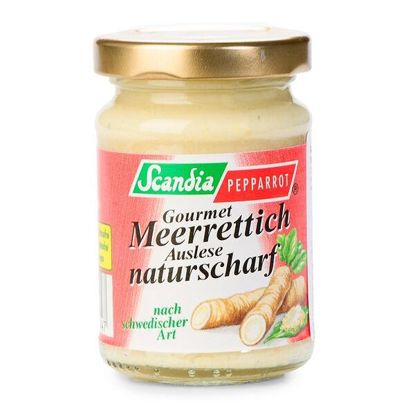 Хрен Scandia Pepparrot тертый ядреный Erich Trapp GmbH & Co 90 г
