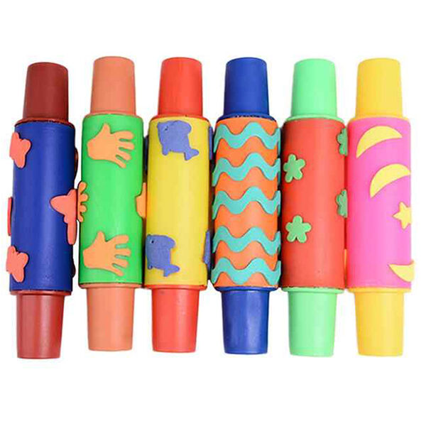 Штамп-скалка, 6 дизайнов, ОПП-упаковка арт. M-9957