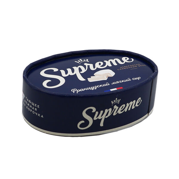 Сыр мягкий с белой плесенью 60% 125г полимерная упаковка в к/кор Supreme