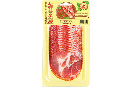 Шейка с/к мясн прод из свин катБ 100г Иней