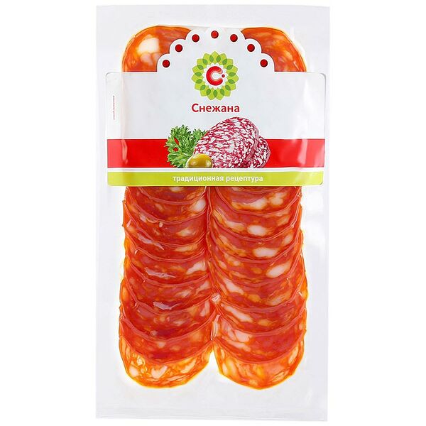 Колбаса Снежана (Чоризо) нарезка