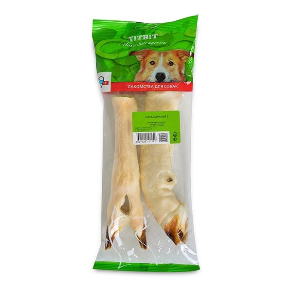 TiTBiT Нога баранья для собак 2 шт 164 г