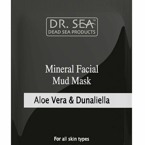 Маска для лица Dr.Sea минеральная грязевая с алоэ вера и дуналиеллой 12 мл