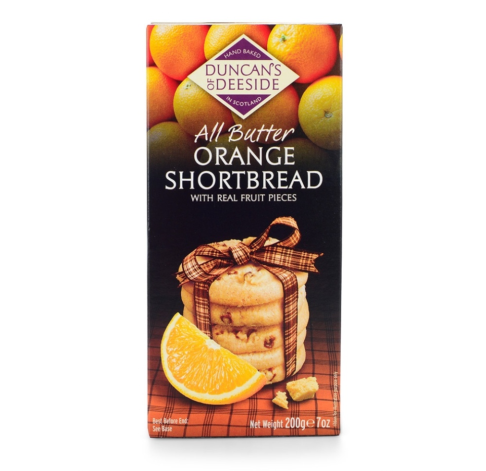 

Печенье Duncan’s of Deeside с апельсином 200 г
