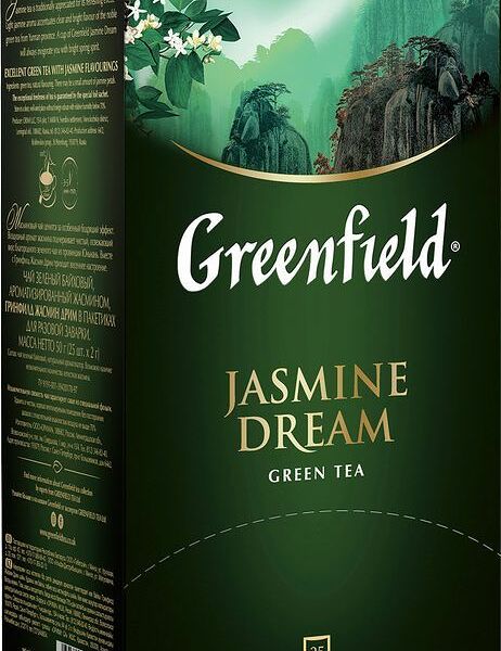 Чай пакетированный Greenfield Jasmine Dream зелёный 25х2г