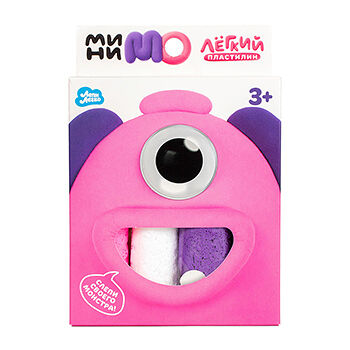 Пластилин МиниМо Мони Легкий 40г, Россия
