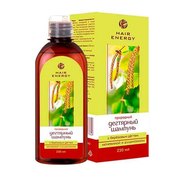 ПРИРОДНЫЙ Шампунь ДЕГТЯРНЫЙ с бер.дёгт.