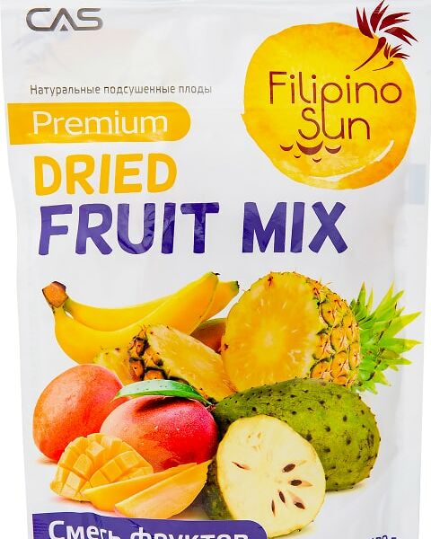 Смесь фруктовая Filipino Sun подсушенные плоды 130г