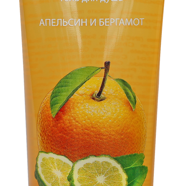 Гель для душа LIV DELANO Апельсин и бергамот, 250 мл