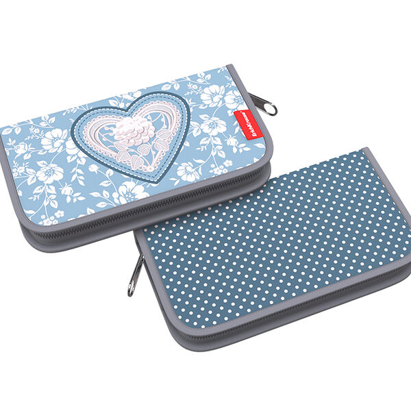 Пенал-книжка без наполнения ErichKrause 110x205x25мм Lacey Heart 52516