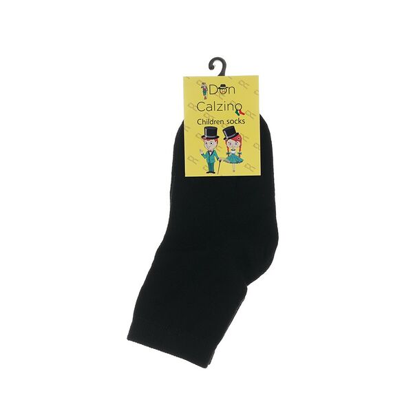 Детские носки Don Calzino 62-001 Черный р.14-16
