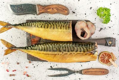 Скумбрия холодного копчения без головы