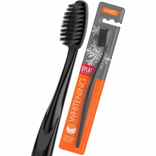 Splat Professional Whitening Зубная щетка жесткая, цвет в ассортименте