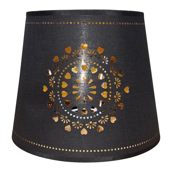 Абажур СИМВОЛ СВЕТА, E27, 250х180х200 мм, черный