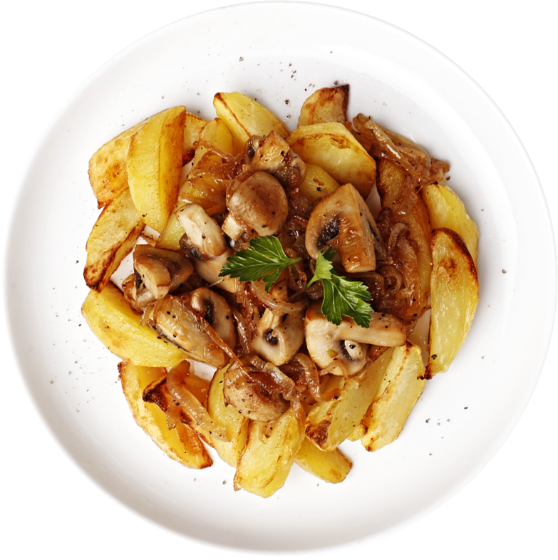 

Картофель жареный М-Кухня с грибами