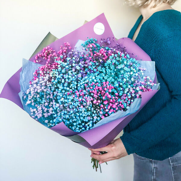 Букет из гипсофилы 