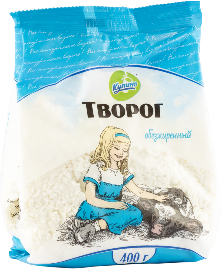 

Творог Купино обезжиренный 0%