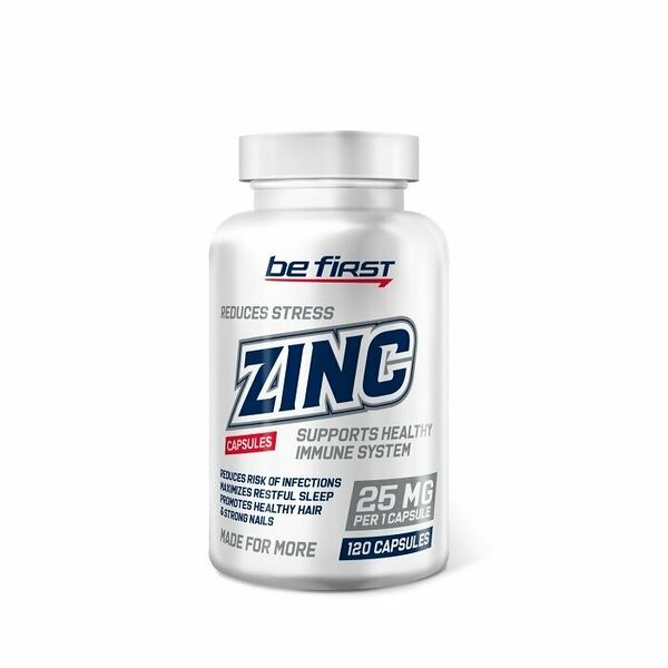 Be First Zinc 120 капс 
