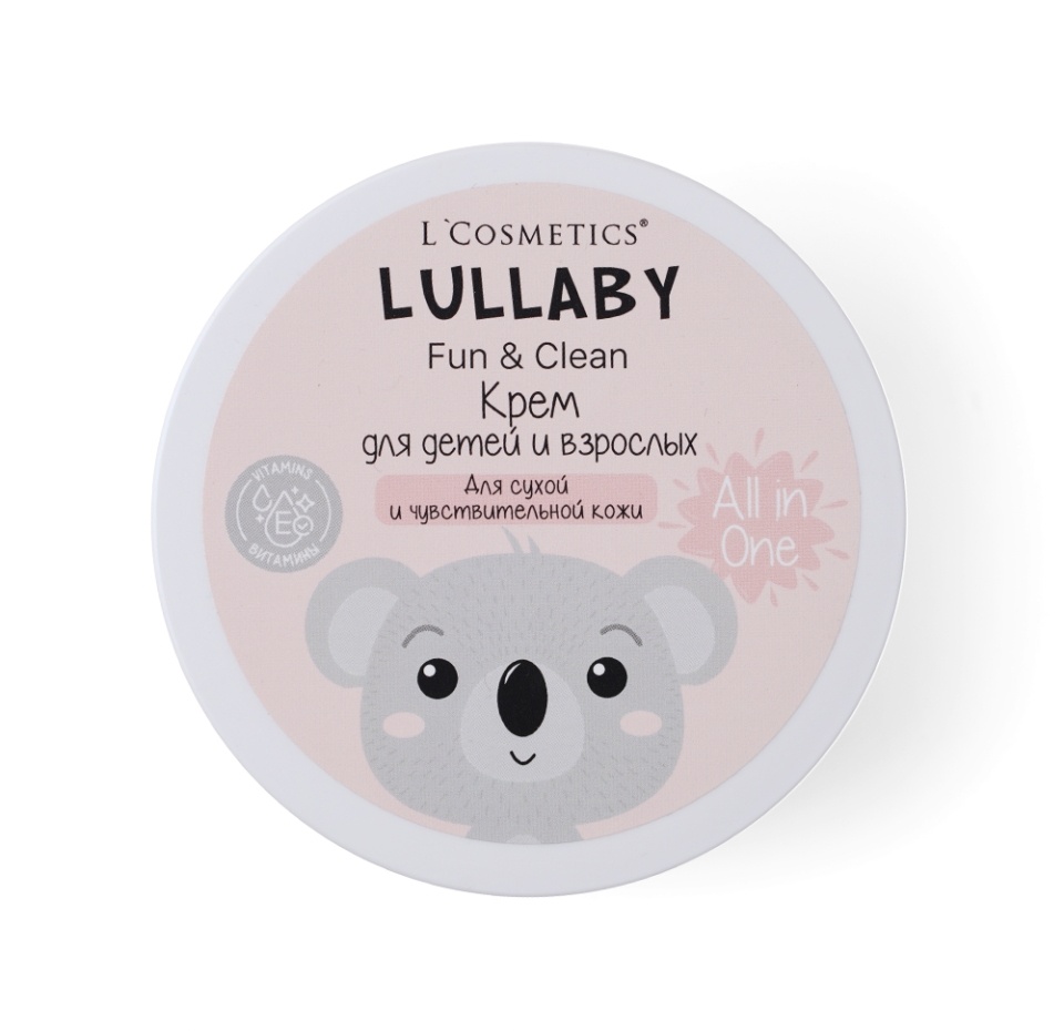 

Крем для детей и взрослых L'Cosmetics Lullaby " all in one " для сухой и чувствительной кожи 3+ 250мл