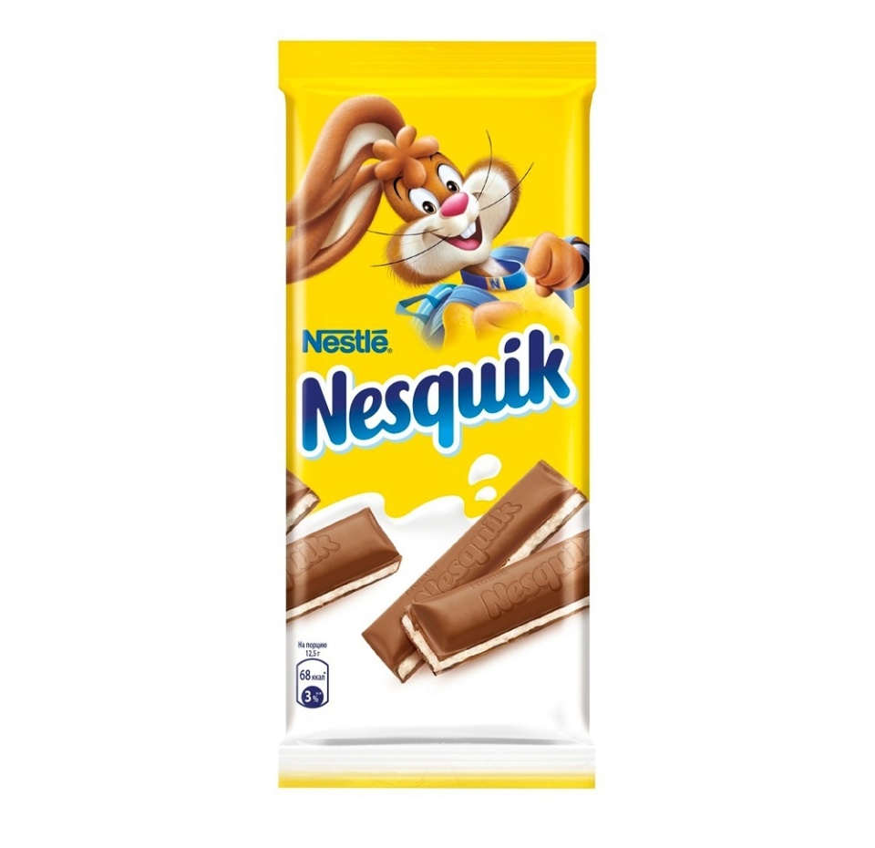 

Шоколад Nesquik с молочной начинкой 100 г