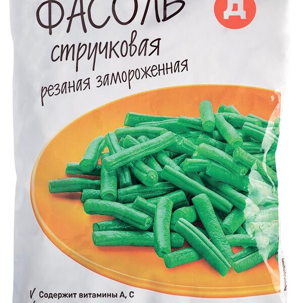 Фасоль стручковая резаная замороженная 