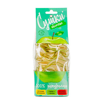 Сушки из зелёных яблок