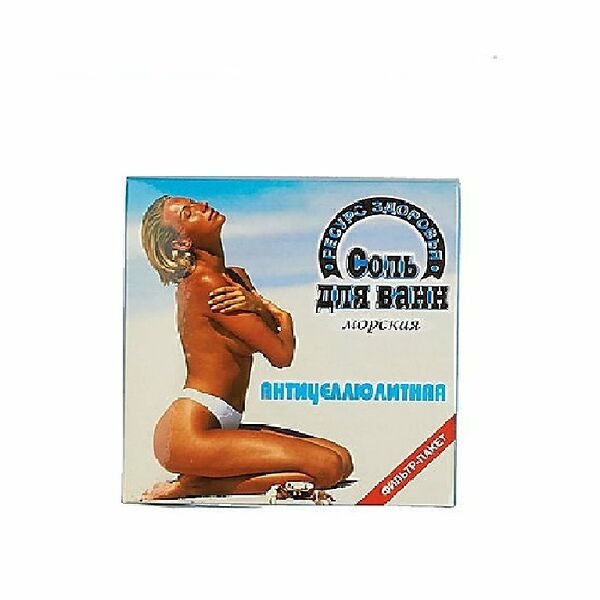 Соль для ванны антицеллюлитная ТМ Ресурс здоровья