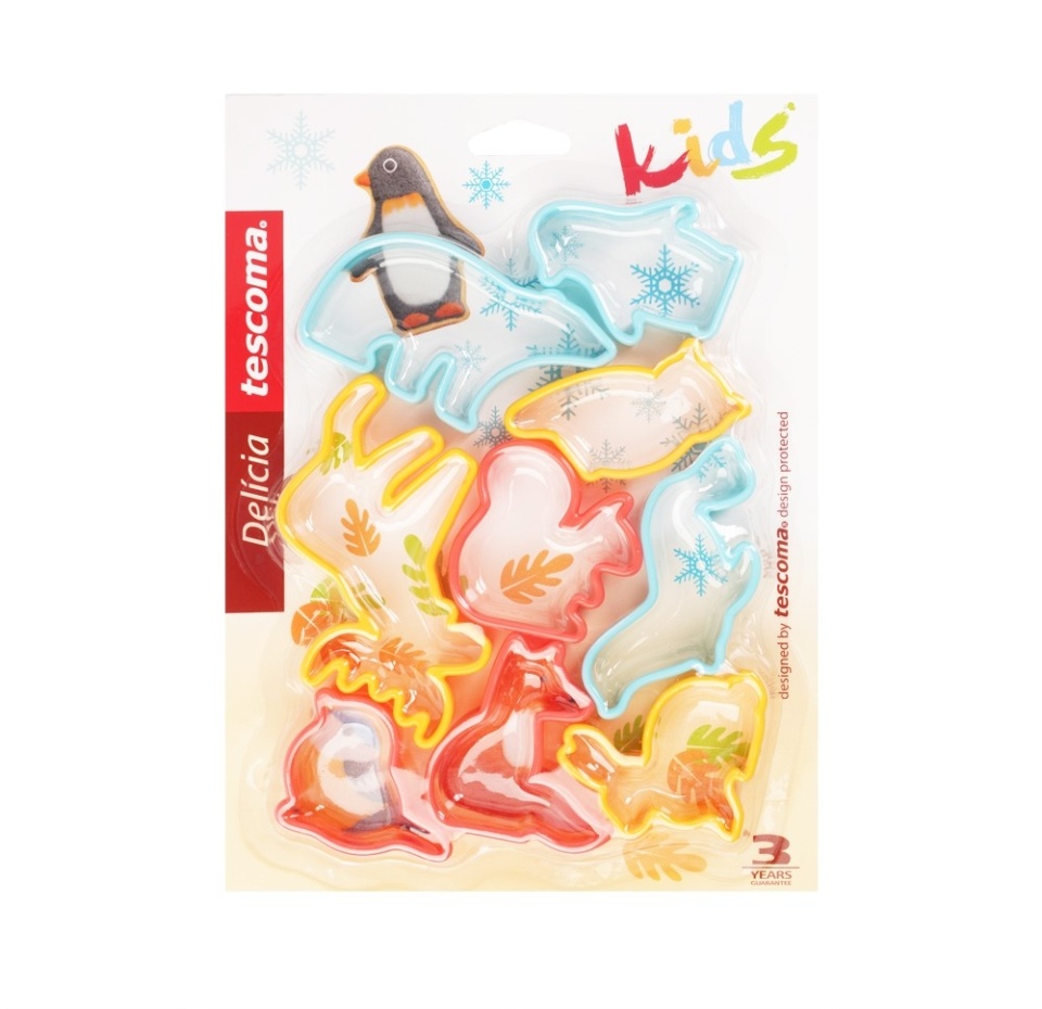 

Формочки Tescoma в виде животных Delicia kids 9 шт.