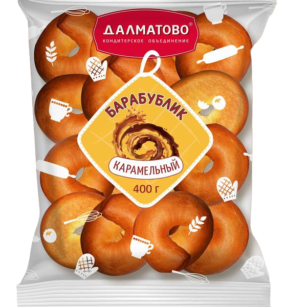 Барабублик Далматово карамельный