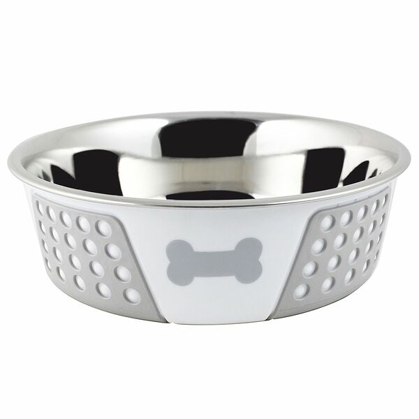 Миска для животных FOXIE Hermosa Bowl металлическая 400мл