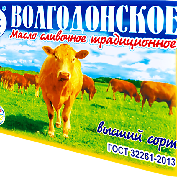 Масло сливочное Белый Медведь Волгодонское Традиционное 82.5%