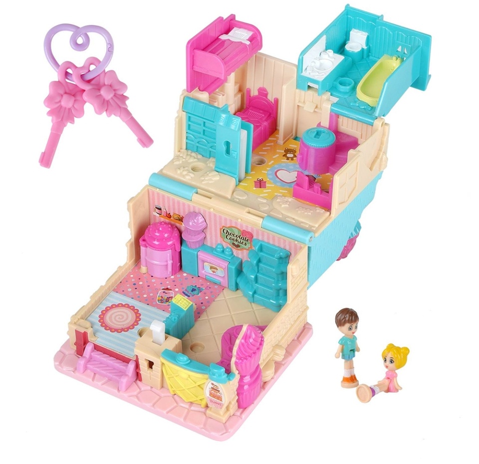 

Игрушка Junfa Пекарня Кукольный дом-трансформер на батарейках, Китай