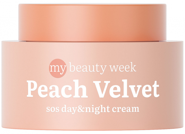 Крем для лица восстанавливающий с пантенолом 7Days My Beauty Week Peach Velvet 50 мл
