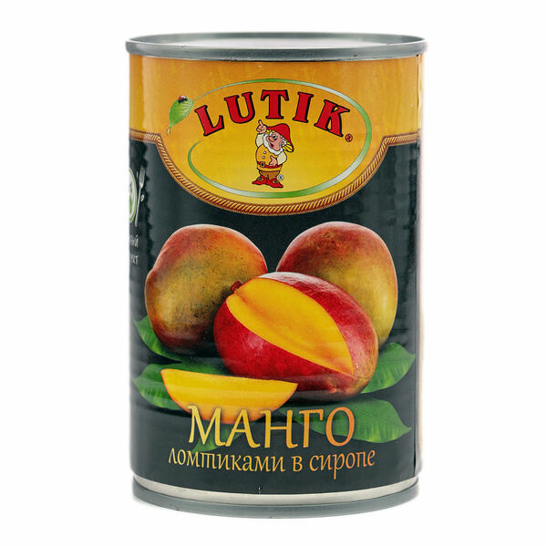 Манго ломтиками в сиропе ТМ Lutik (Лютик)
