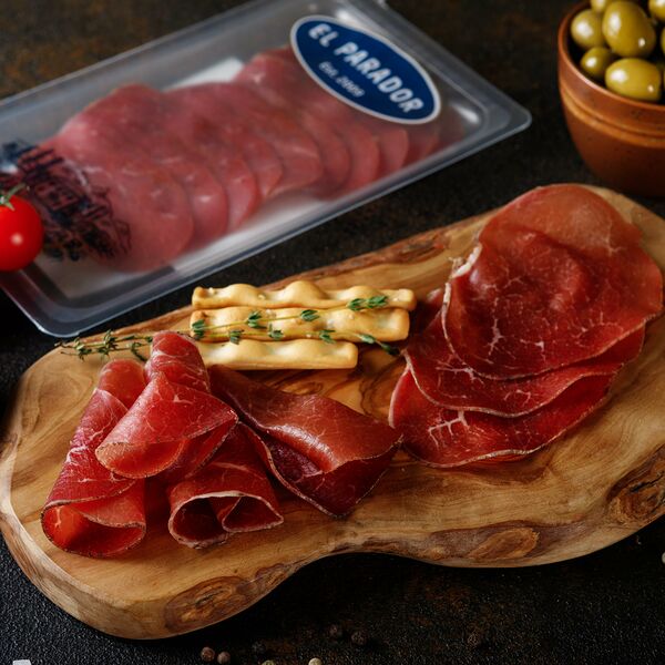 Говядина сыровяленая брезаола El Parador нарезка