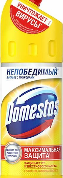 Средство чистящее Domestos лимонная свежесть универсальное 750мл