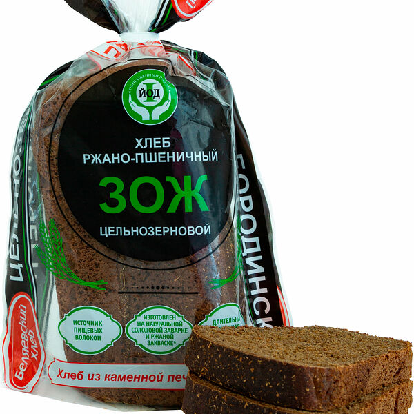 Хлеб Беляевский хлеб Бородинский цельнозерновой