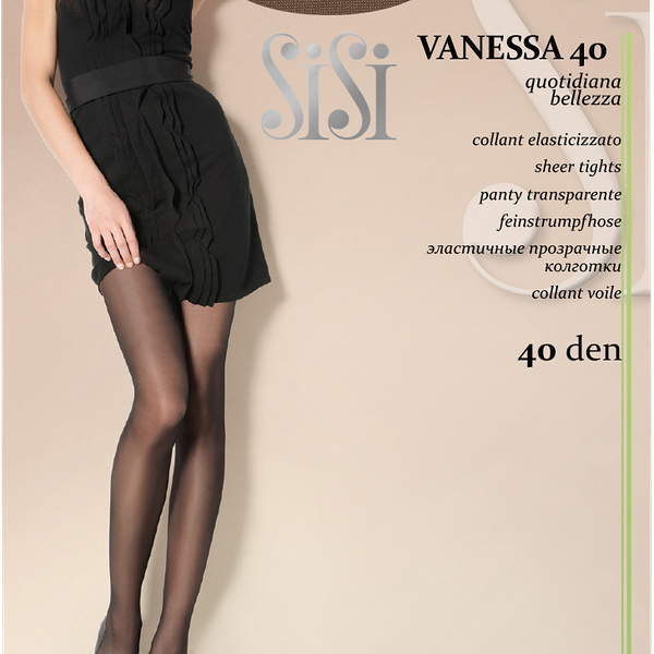 Колготки женские Sisi Vanessa 40 бежевые р2