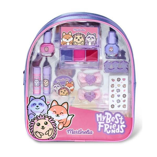 Набор косметики Martinelia Лучшие друзья в прозрачном рюкзаке, Испания