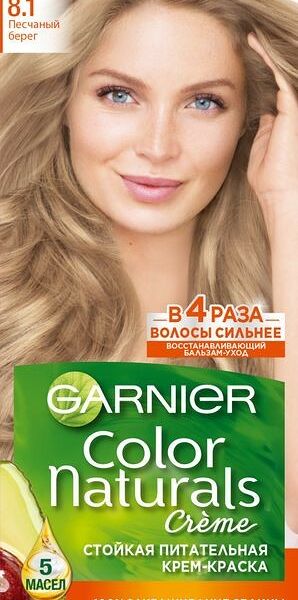 Крем-краска для волос Garnier Color Naturals 8.1 Песчаный берег