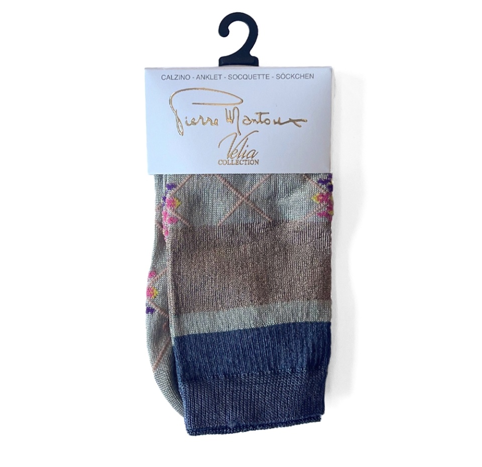 

Носки женские Pierre Mantoux Calzino trendy цвет 4551 perla размер 3-4, Италия