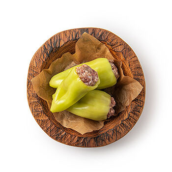 Перец Сезонный фаршированный мясом и рисом, охлажденный