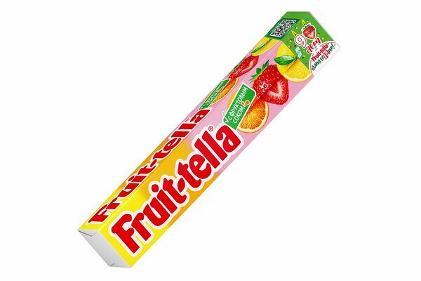 Конфеты жевательные с фруктовым соком Fruit-tella Ассорти