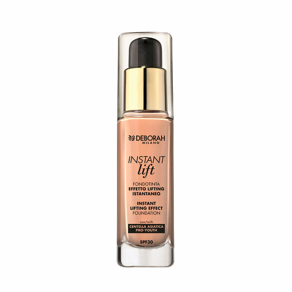 Тональная основа-лифтинг Deborah Milano Instant Lift Effect Foundation SPF30 т.02 Бежевый 30 мл