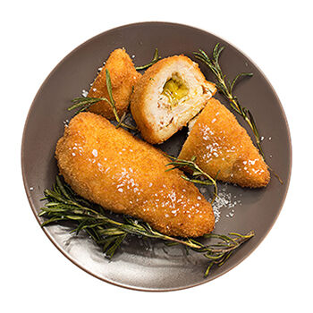 Котлета по-киевски с сыром и зеленью, Уже Готово, 2 шт в наборе