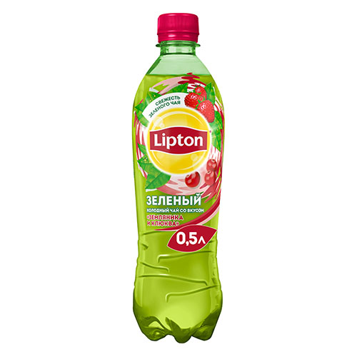 

Напиток Lipton чай холодный зеленый земляника клюква 500 мл