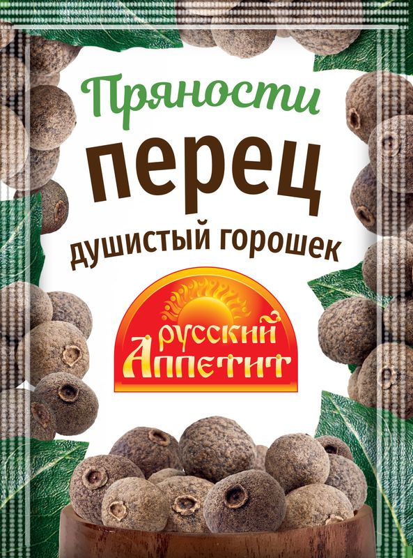 

Перец Русский аппетит душистый горошек 10 г