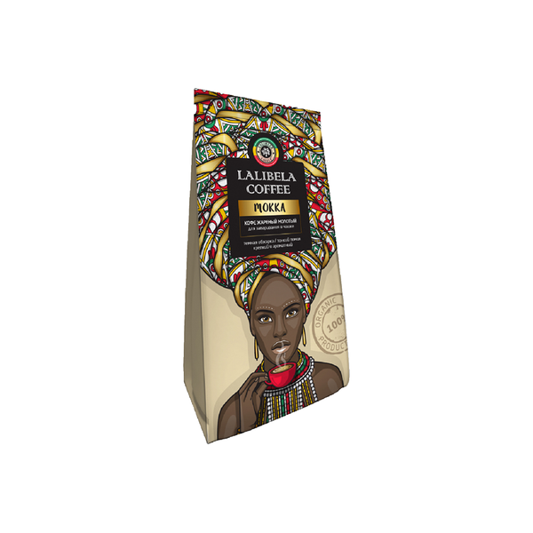 Кофе Lalibela coffee Mokka жареный молотый