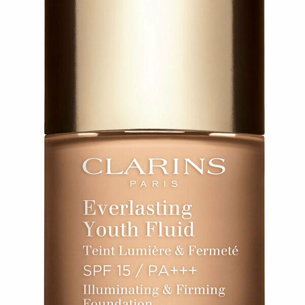 CLARINS Everlasting Youth Fluid Тональный флюид для лица с омолаживающим действием SPF 15, 30 мл, 108